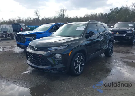 2022 Chevrolet Trailblazer Fwd Rs z USA, uszkodzony, nr VIN KL79MTSL8NB073257